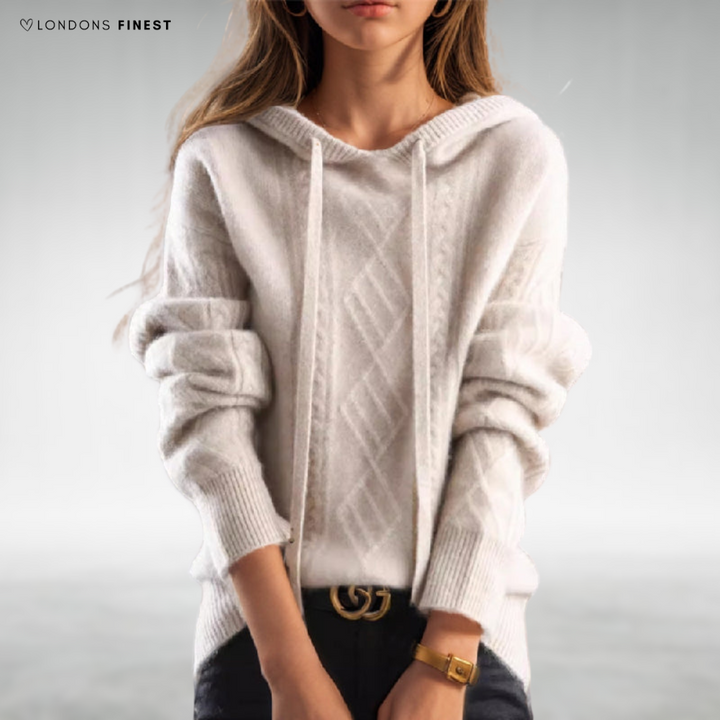 Jeanne™ Comfy Knitted Hoodie